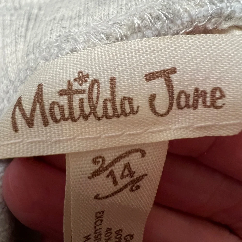 Matilda Jane Two Piece Set Alisha Hoodie Sweatshirt Sweatpants Size Girls 14